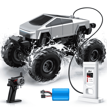 UUGEE Remote Control Car,2.4GHz Amphibious RC Stunt Car Toys, 4WD 1:16 RC Monster Truck for All Terrain, Boys Gifts for Kids Gifts for Kids Age 8 9 10+