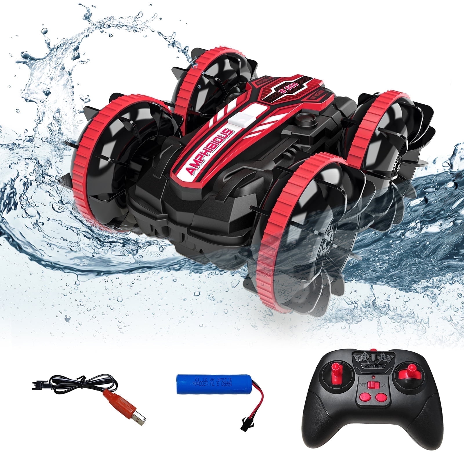 4WD Off Road Stunt Remote Control Car Land Water Panama Ubuy