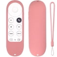thumbnail image 1 of Remote Control Case, Gaqring Shock Proof Protective Cover for Chromecast with TV 2020 Remote, Non-Slip Washable Full Protection Easy Grip Install, Pink, 1 of 1
