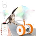 thumbnail image 1 of Remote Control Cat Toy Hunting Electronic Cat Toy Smart Moving Home Alone Cat Toys, 1 of 9
