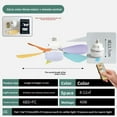 thumbnail image 1 of Remote Control Ceiling Fan Light 5 Blades 3 Color Modes High Speed E27 Base 2 in 1 Multifunctional Lighting, 1 of 26