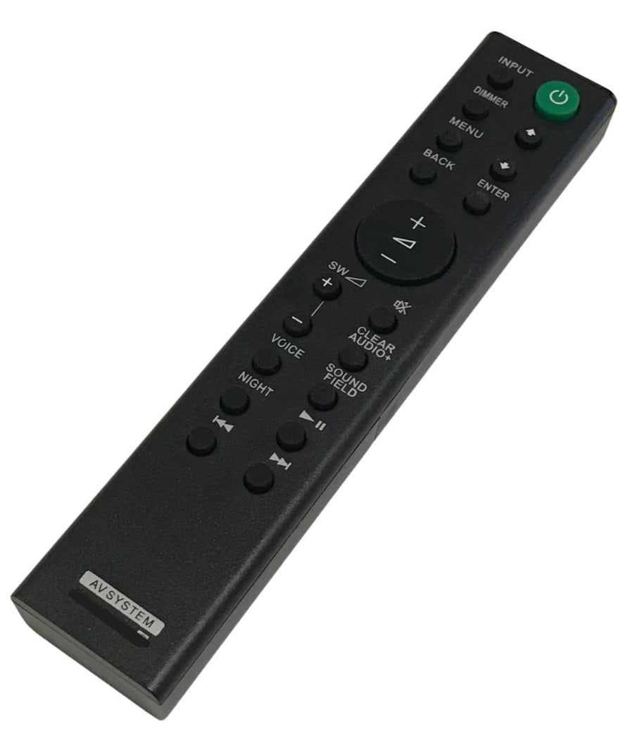 Ht Rt40 Remote Remote Control Compatible With Sony Model Numbers HT-RT40, SACT390, SA ...