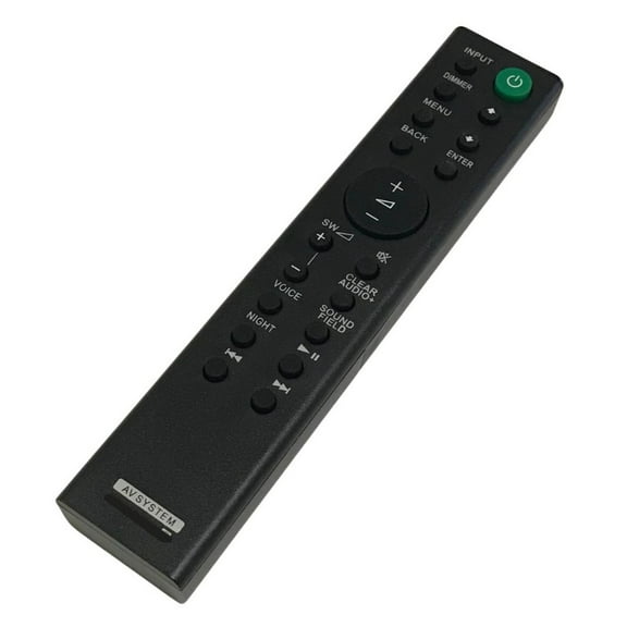 Remote Control Compatible With Sony Model Numbers HT-RT40, SACT390, SA-CT390, SAWCT390, SA-WCT390, SAWRT3, SA-WRT3