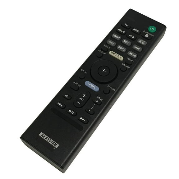 Remote Control Compatible With Sony Model Numbers HTX9000F, HT-X9000F, HTXF9000, HT-XF9000, SAXF9000, SA-XF9000