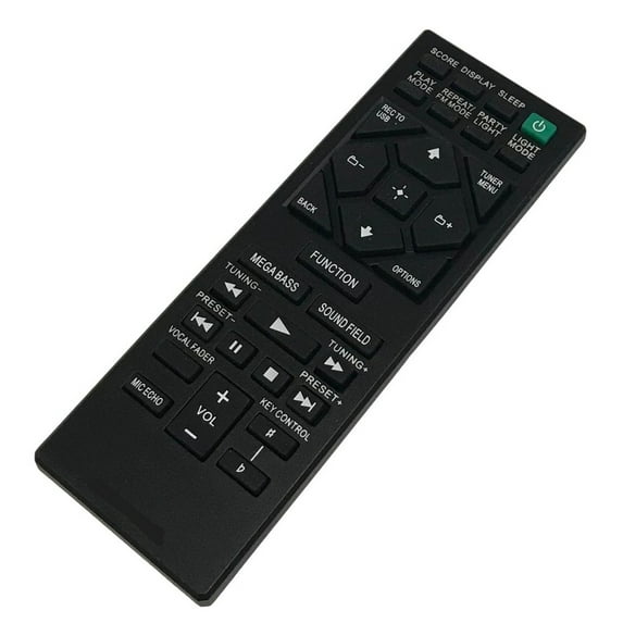 Remote Control Compatible With Sony Model Numbers MHC-M60D, MHCV21, MHC-V21, MHCV21D, MHC-V21D, MHCV50, MHC-V50