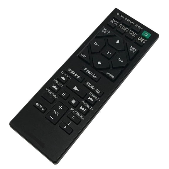 Remote Control Compatible With Sony Model Numbers MHCV50D, MHC-V50D, MHCV71, MHC-V71, MHCV71D, MHC-V71D, MHCV77DW