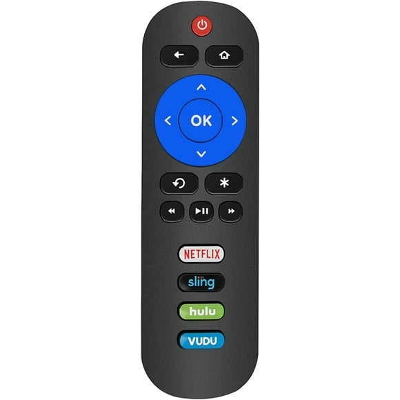 Remote Control Compatible with All ONN Roku TV Remote with Netflix, Sling, VUDU and Hulu