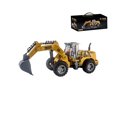 thumbnail image 1 of Remote Control Construction Vehicle with LED Lights 4-Channel Engineering Toy Car Excavator Digging Unloading 360 Rotation Outdoor Play for 4+ Years, 1 of 8