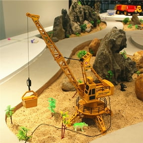 Remote Control Cranes for Teens 6 Channel Radio Remote Controlled Tower Crane Construction Engineering Vehicle Model Toy for Lovers