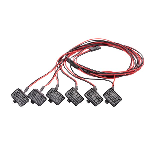 Remote Control Crawler Roof Bright Light LED Headlight Lamp Accessory for Redcat D90 Scx10 Hpi Car Model Part