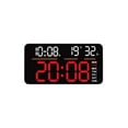 thumbnail image 1 of Remote Control Digital Wall Clock LED Display Date Temperature Countdown Timer, 1 of 10