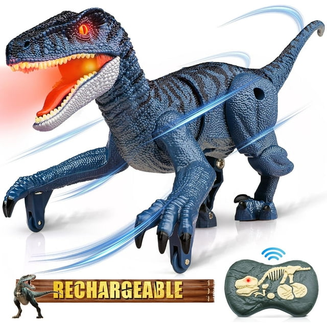 Remote Control Dinosaur Toy for Kids, 2.4G Electronic Educational
