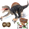 thumbnail image 1 of Remote Control Dinosaur Toys for Boys Electronic RC Spray Raptor Toy 2.4Ghz Walking Roaring Jurassic Spinosaurus Realistic 18.1" Dino Rechargeable, 1 of 7