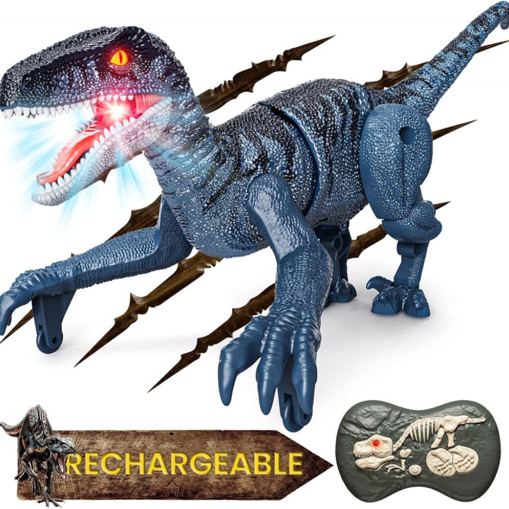 Remote Control Dinosaurs, Mini Dinosaur Toys for Kids 35 57, 2.4GHz