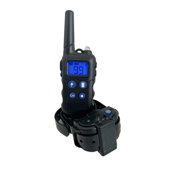 Remote Control Dog Training Collar Rechargeable Waterproof Shock Collar for Small Large Dogs