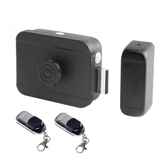 Remote Control Door Lock Home Security Wireless Keyless Invisible Intelligent Door Lock Electronic Door Lock