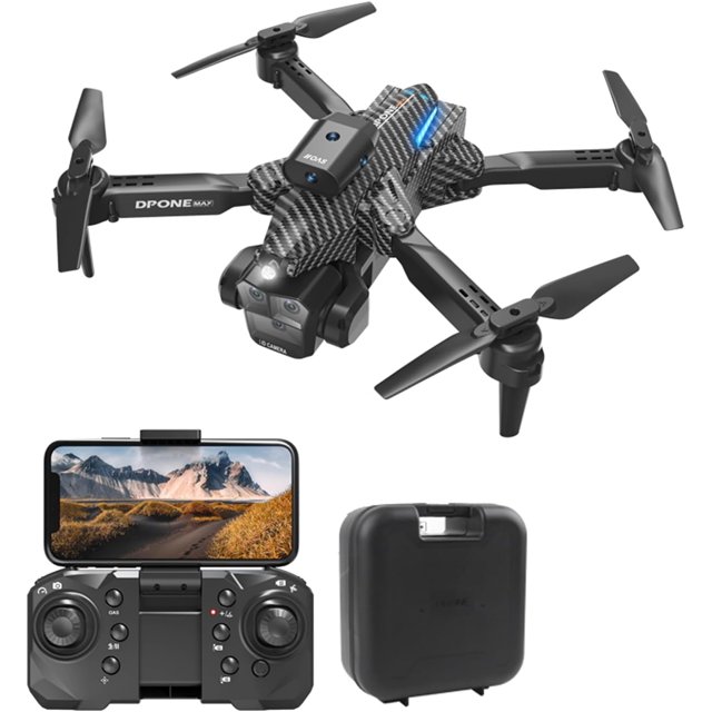 Remote Control Drone With Dual Camera 4K Foldable Headless Quadcopter