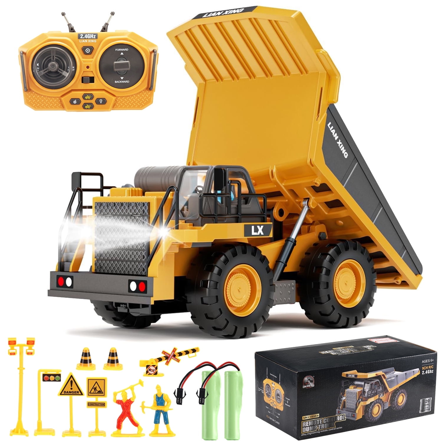 その他 Rc dump Amazon.com: ZRYYWAN 23IN Super Large 1/20 RC Dump Truck