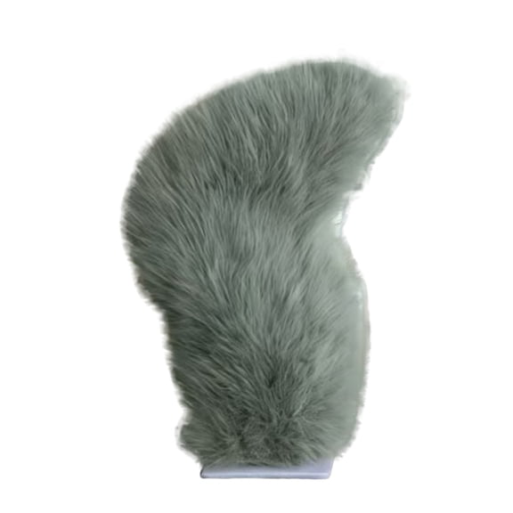 Remote Control Electric Car Tail, Cute Fuzzy Wagging Moving Tail for Car Exterior Decoration, Handmade Rechargeable Auto Trunk Charm, Cosplay Accessory
