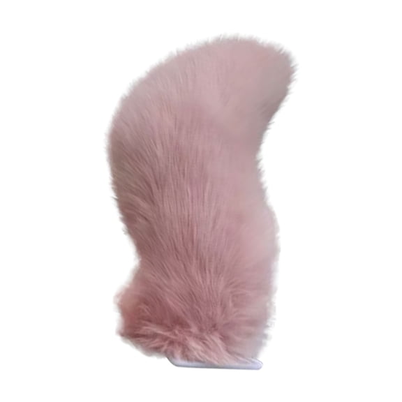 Remote Control Electric Car Tail, Cute Fuzzy Wagging Moving Tail for Car Exterior Decoration, Handmade Rechargeable Auto Trunk Charm, Cosplay Accessory