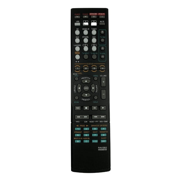 Remote Control Ergonomic Design and Wide Compatibility for RAV282 Multiple Home Electronics Devices