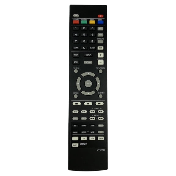 Remote Control Ergonomic Design and Wide Compatibility for WY92500 Multiple Home Electronics Devices