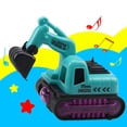 thumbnail image 1 of Remote Control Excavator Toy for Kids with Light & Sound ,Tracked Wheels, Movable Arm, Realistic Construction Vehicle for Boys & Girls Ages 3+ Blue, 1 of 6