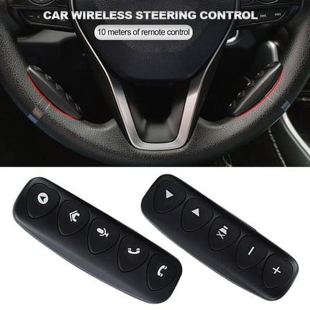 Remote Control Experience Convenience And Comfort With 2Pcs Car Steering Wheel Remote Control Wireless Controller