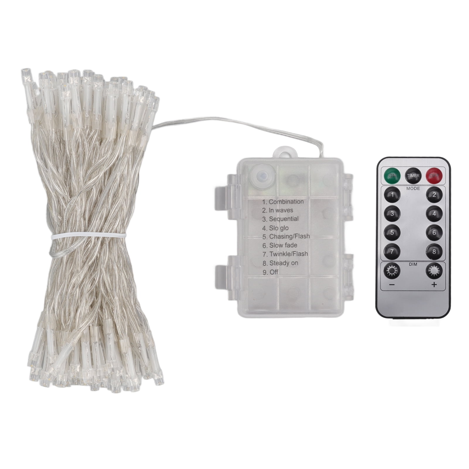 Remote Control Fairy Lights, Battery Operated Twinkle Lights With ...