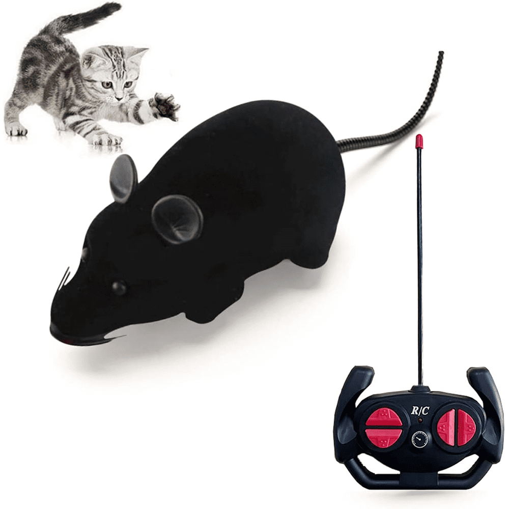 Remote control sale mouse cat toy