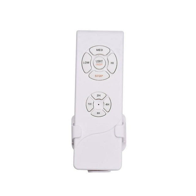 Remote Control Fan Light On/Off Fan Speed Control 1/2/4 Hour Timer