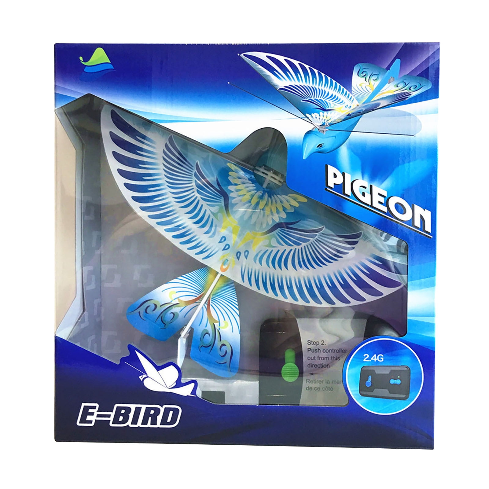 Remote Control Flying Bird Simulation Of Flapping Flying Sensory Bird