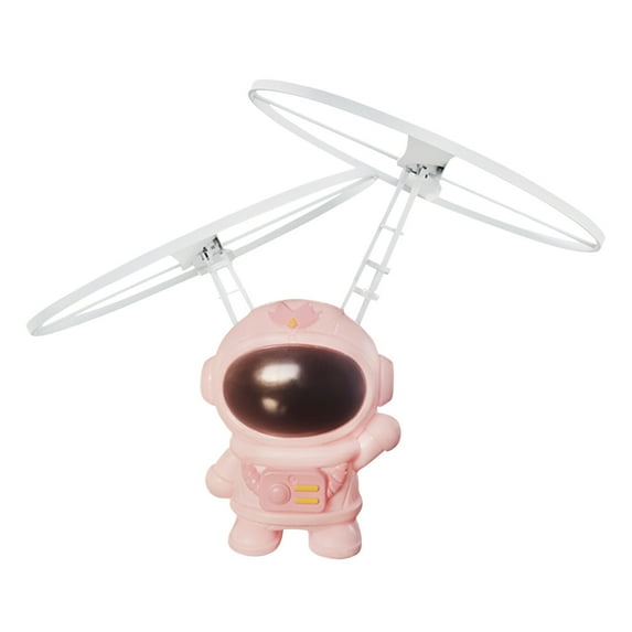 Remote Control Flying Robot Toys, Modern Cool Astronaut Shaped Flying Toy, Sensing Aircraft Gesture Sensing Manoeuvre Helicopter Robot, Indoor Outdoor Light-emitting Toys