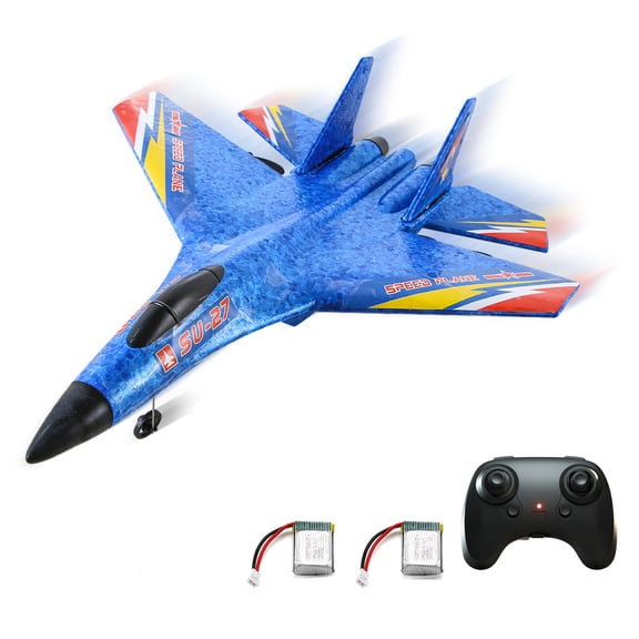 Remote Control Foam Airplane, 2 Channe RC Plane for Kds 14 Years and Up,Radio Controlled Model Airplanes for Boys Girls