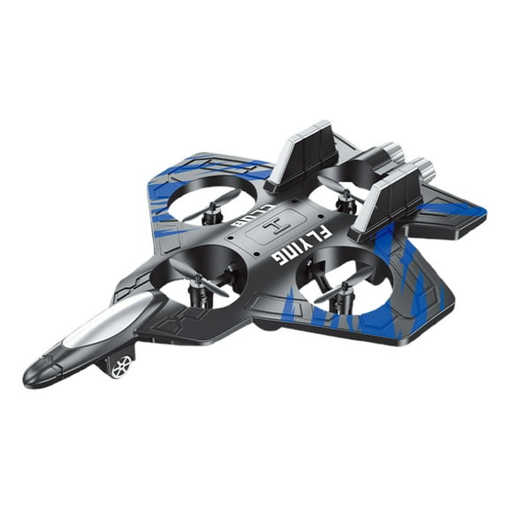 Remote Control Foam Fighter Plane Drone with Long Flight Time, 4-Axis Stability for Outdoor Flying