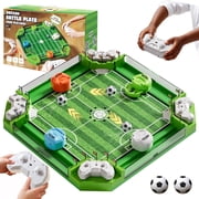 KNMDU Remote Control Foosball Table, 4-Player Sports Character Soccer Toy for Kids and Family, Ages 6+
