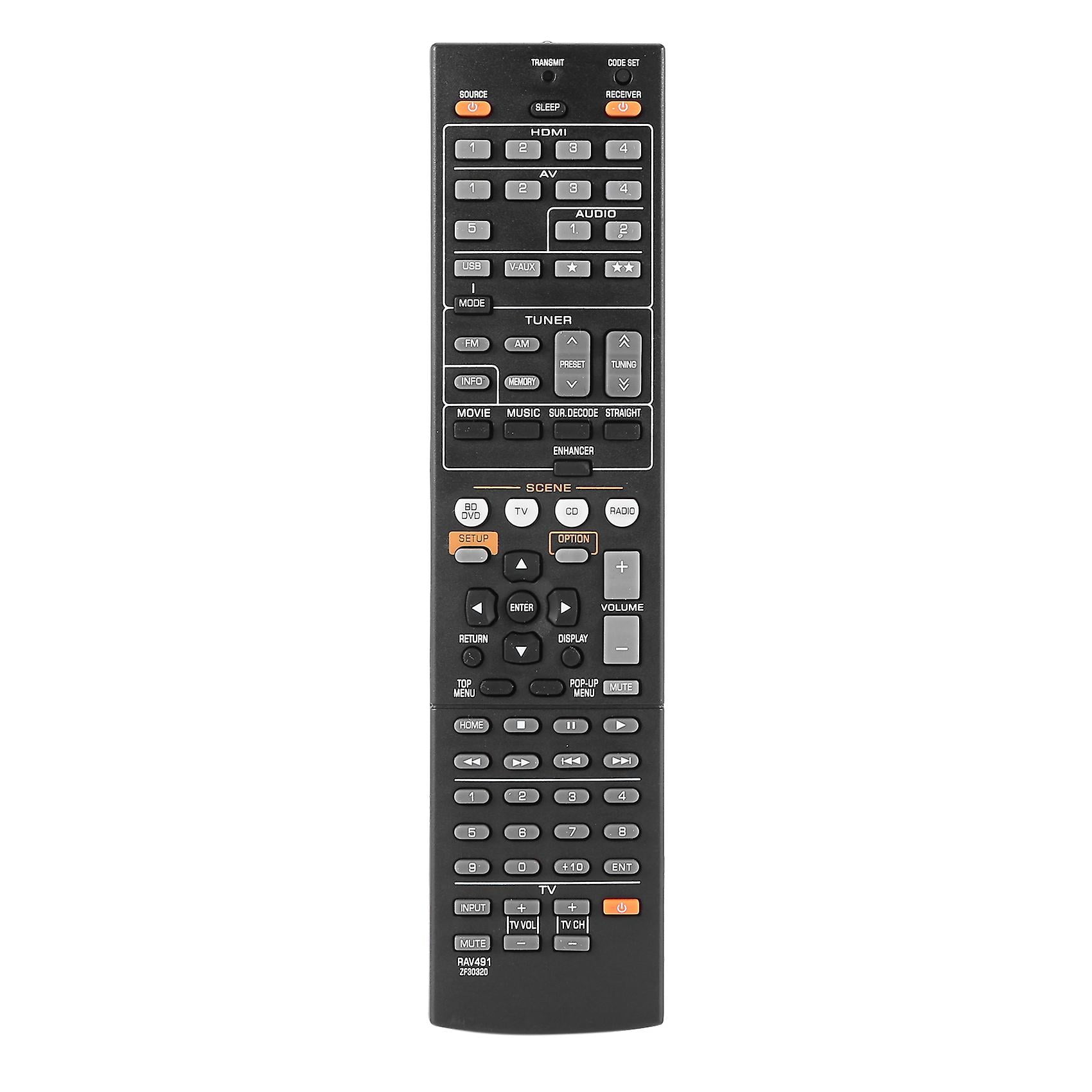 Asian Soup Spoons Replacement Remote For Yamaha HTR-5064 RX-V571 RX ...