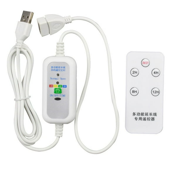 Remote Control For USB Power Cable with Timing Function and 3 Speed Regulation for For USB Fans and LED Lights