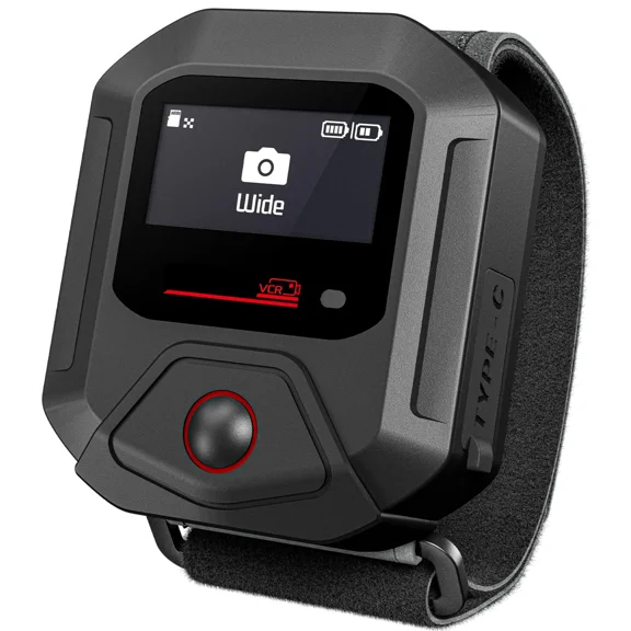 Remote Control for GoPro Hero 13, Wireless Portable Smart Controller with Wrist Strap Compatible with Go Pro 13 12 11 MAX 2 Display Action Camera Power Battery Accessories