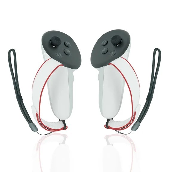 Remote Control Handle Grip Cover Hand Strap Set Compatible With Quest 3 VR Headset Accessories