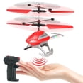 thumbnail image 1 of Remote Control Helicopter Hand-Controlled Mini DroneCosmic Drone RC UFO LED Flying Toys for Kids with 3.5 Channel RC Helicopters, Controller, 1 of 8