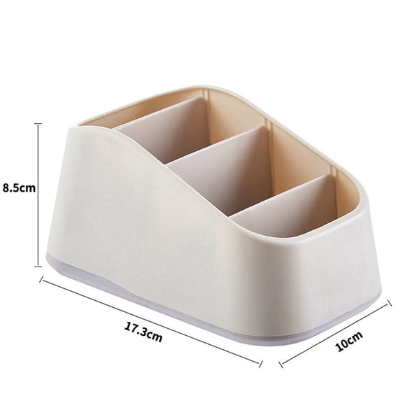 Remote Control Holder Desktop Storage Box Tv Remote Control Phone Trapezoidal Basket Stationery Organizer Case Home