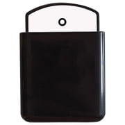 Remote Control Holders Wall Mount,Small Wall Pen Holder Storage,Plastic Self-Adhesive Remote Control Holder,Small Wall Mount Storage Box Organizer,Storage Accessories for Home Office,Black