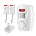 thumbnail image 1 of Remote Control Infrared Motion Sensor Alarm, Home Security System with Two Controllers, Wireless Infrared Detection Device, Boxed Home Protection Alert Kit, 1 of 5