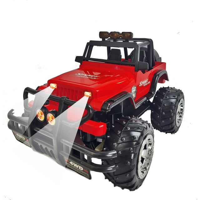 Free Shipping! Blue Block Factory Remote Control Jeep 4x4 Ramp Off Road ...
