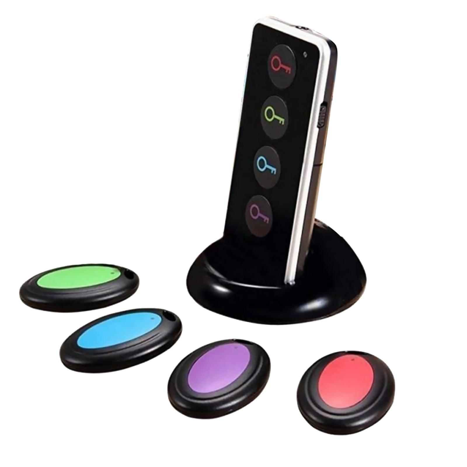 Remote Control Key Finder 15-30m Working Range, Loud Sound Volume 4 Receivers and Key Rings for Home and Travel GUYUTING Spare Part