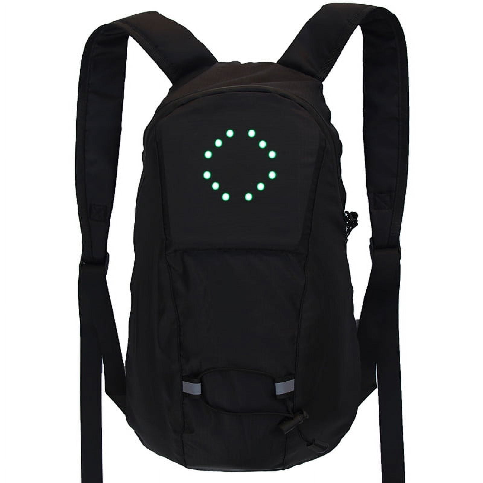 Remote Control LED Light-up Backpack Light-up Bag Turn Signal Backpack ...