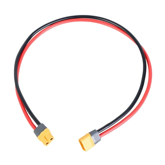 Remote Control Li Battery Extension Cord XT60 Male to Female 12AWG for FPV Drones Use