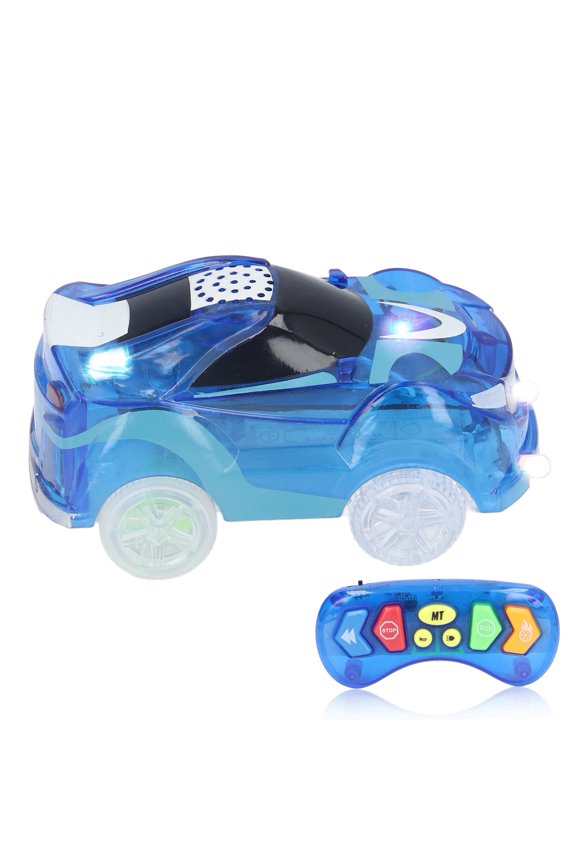 Remote Control Light,Up Cars For Racing Tracks, 3AAA Batteries, Fun With Sounds Flashing LEDs