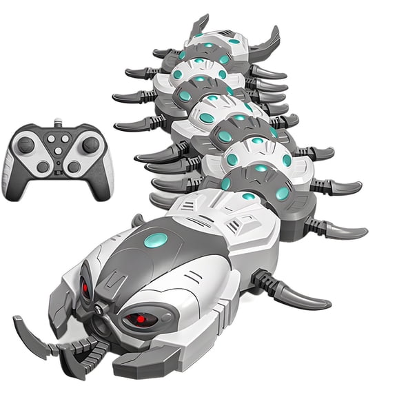 Remote Control Mechanical Spray Centipede Toy For Kids Electric Reptile Simulation Animal With Music